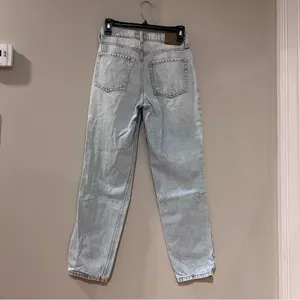 Aeropostale High Rise Mom Jeans Size 0 thumbnail 4
