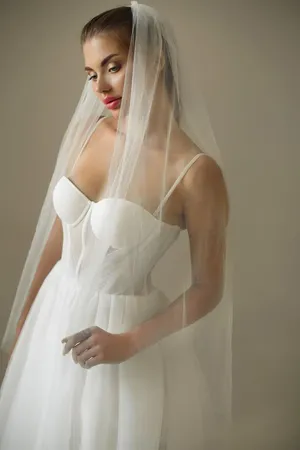Bridal By Valeria Wedding Veil white thumbnail 1