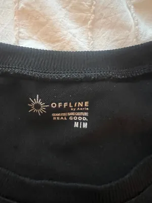 Aerie offline Cropped Workout Top thumbnail 4