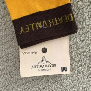 National Geographic Death Valley National Park Parks Project Yellow Socks Women’s Shoe Size 6-9 NWT thumbnail 3