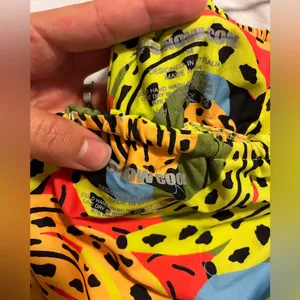 NWOT It’s Now Cool square top string bottom bikini in bananas Size undefined thumbnail 5