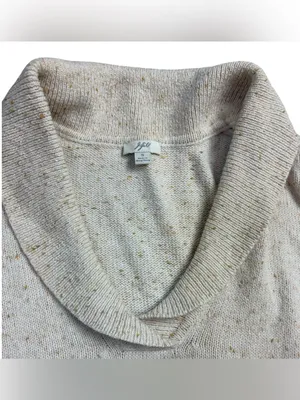 J. Jill Knit Pullover Sweater Tan thumbnail 3
