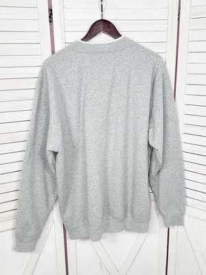 Vintage King Universal Cottagecore Floral‎ Heart Embroidered Sweatshirt Grey 2XL thumbnail 7