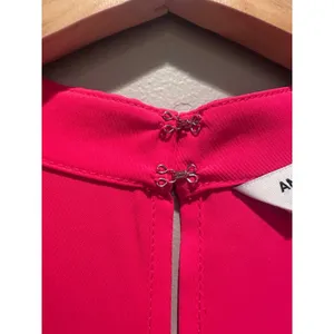 Amanda Uprichard Marsha Hot Pink‎ V-Neck Romper Size XS thumbnail 5