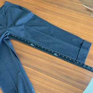 Vintage Gap Y2K Carpis Cuffed Cropped Dress Pants Size 0 Office Siren Indie NWT thumbnail 10