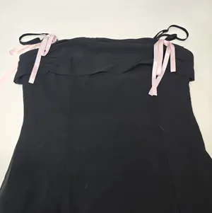 MORE TO COME Carson Mini Dress in Black thumbnail 4