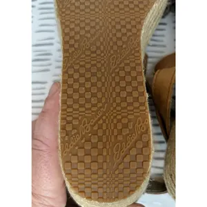 Eddie Bauer W. Kara Womens Brown Leather Geometric Espadrille Wedge Sandals‎ 9 thumbnail 11