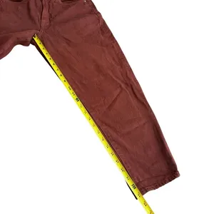 Edwin Women’s Size 26 Anderson Ankle 90’s Relaxed Pants Brown Denim Old Money‎ thumbnail 11
