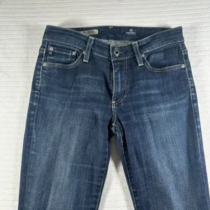 AG Adriano Goldschmied The Jessie Curvy Boot Fit Jeans Dark Wash Women's 26 R thumbnail 5