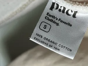 Pact • Merci Cream Crewneck Sweatshirt thumbnail 3