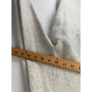J Crew Sweater Heathered Light Gray Knit Pullover Top Minimalist Clean‎ Girl thumbnail 6