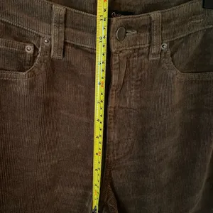 Quince Brown Corduroy Straight Leg Pants Minimalist High Rise Women's size 6 thumbnail 9