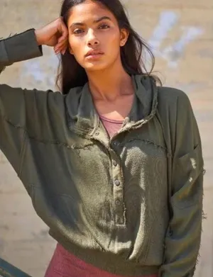 Free People Movement Windy Meadow Hoodie Pullover thumbnail 1