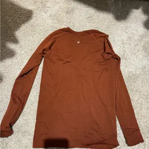 lululemon athletica Long Sleeve Top - Rust thumbnail 4