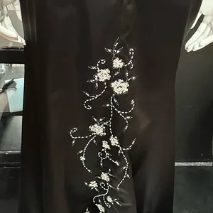 DaVinci sz 12 long black formal dress thumbnail 3
