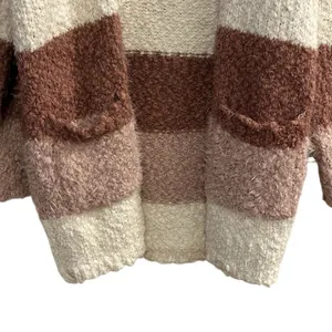 Altar'd State‎ Women's Striped Open Front Cardigan Sweater Size S/M thumbnail 5