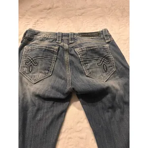 Rock Revival Jeans Womens Tag 28 X 31 Inseam Adele Easy Boot Blue Cowgirl thumbnail 3
