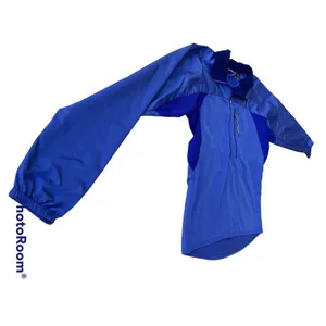 Windbreaker Rain Jacket Unisex Small Blue Stetch Panels Zippe… thumbnail 4