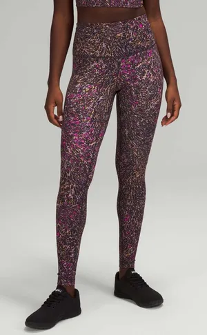 Lululemon Wunder Train High Rise Tight Leggings 28 Topography Multi Size 8 thumbnail 1