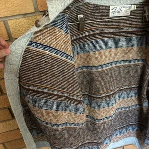 Vintage Faibo Woolens Faribault Woolen Mills Button Up Knit Cardigan Size XL thumbnail 7