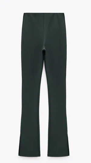 ZARA Split Hem Leggings thumbnail 1