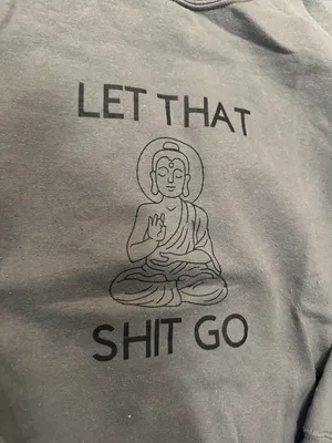 Gildan Buddha Crew Neck thumbnail 2