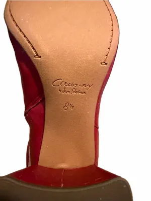 BNWT Circus NY Women’s Red Knee-High Leather Boots thumbnail 9