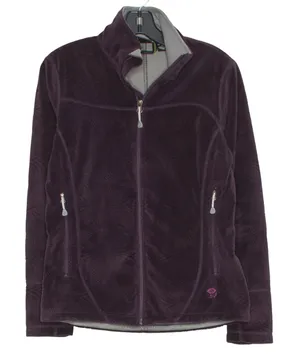 Mountain Hardwear Jacket Fleece Gorpcore Athleisure Y2K Outdoor Zip Purple Small thumbnail 1