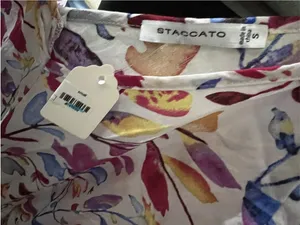 Staccato Floral V-Neck Midi Dress‎ thumbnail 3