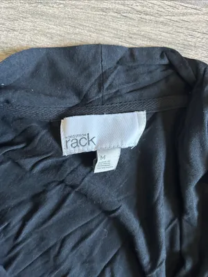 Black Open-Front Women's Cover-Up Cardigan thumbnail 2