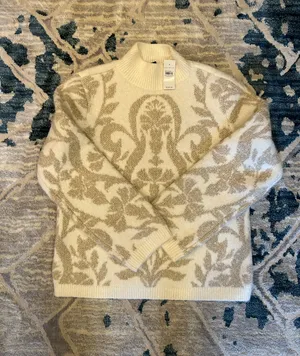 Ann Taylor Ivory Sweater NWT XS thumbnail 3