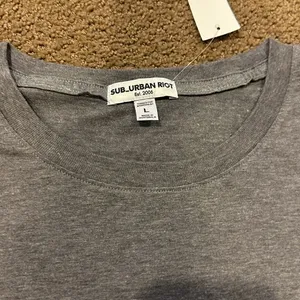 Sub_urban Riot Women’s Grey Pocket T-Shirt with Embroidered Red Heart thumbnail 3