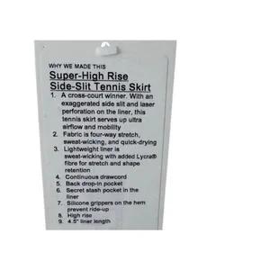 Lululemon Super-High-Rise Side-Slit Tennis Skirt White size 4 Skort 4.5” liner thumbnail 9