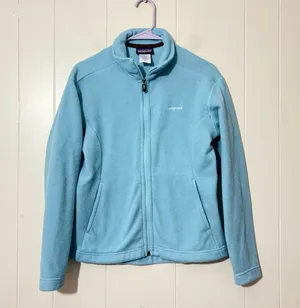 Patagonia Synchilla Women Full Zip Fleece Jacket Blue Size S thumbnail 1