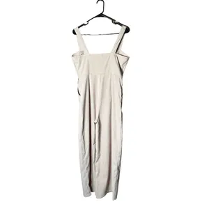 Nasty Gal Corduroy Cream Zip Up‎ Jumpsuit Size 6 thumbnail 9