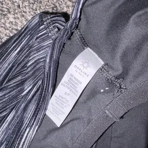 Aerie black and gray marbled sports cropped tank in a S thumbnail 2