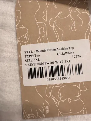 MESHKI Melanie‎ Cotton Anglaise Top thumbnail 6