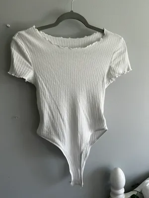 white bodysuit thumbnail 3
