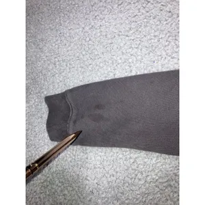 Nike Hoodie Women M Faded Black Pullover Swoosh Logo Activewear Grunge‎ Outdoor thumbnail 5