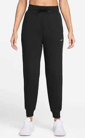 NIKE Women's Dri-Fit Pants Joggers Black M thumbnail 1