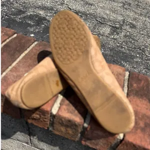 Coach Women's Kathy Leather Beige Perforated Logo Ballet Bow Flats Sz 8B thumbnail 5