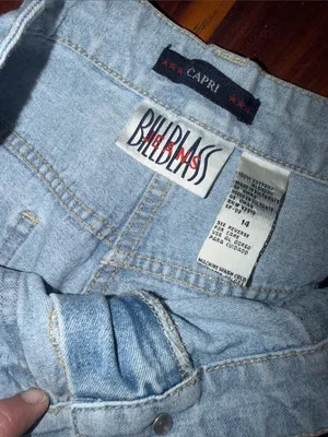 Vintage Gorpcore Capri Crop carpenter Jeans utility chore ranch granny mom thumbnail 6