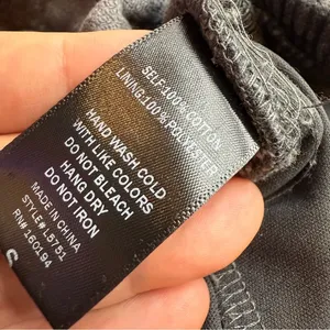 By Together Women’s S Corduroy Overalls Charcoal Gray‎ Relaxed Fit Boho Hipster thumbnail 5