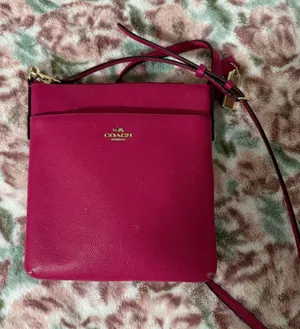 Dark Pink Coach Bag thumbnail 1
