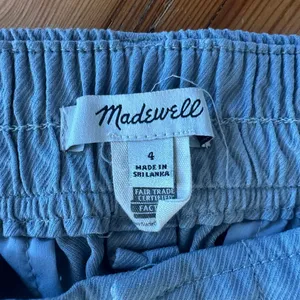 Madewell The Neale Straight-Leg Drapeweave Pant in Overcast Size 4 thumbnail 8