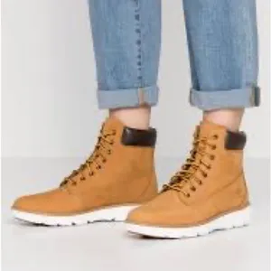 Keeley Field Timberland Lace‎ Up Wheat Nubuck Boots A18 thumbnail 1