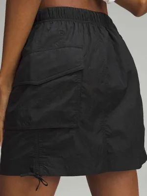 New Lululemon Nylon Cargo Mini Skirt thumbnail 5