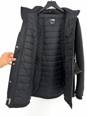 THE NORTH FACE Apex Insulated Softshell Belted Jacket Black L thumbnail 7