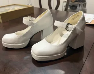 Dream Paris Heels White thumbnail 1