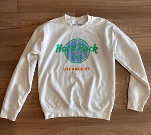 Hard Rock Cafe Fleece Crewneck Sweatshirt thumbnail 1